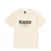 抖音超值购：Kappa 卡帕 短袖男子运动上衣夏季透气印花字母圆领T恤-K0D32TD92D