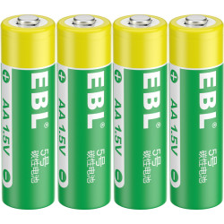 EBL 5号7号碳性干电池 4节装
