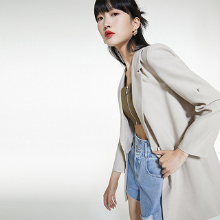 VERO MODA 修身显瘦高级感西装外套 322108004C13