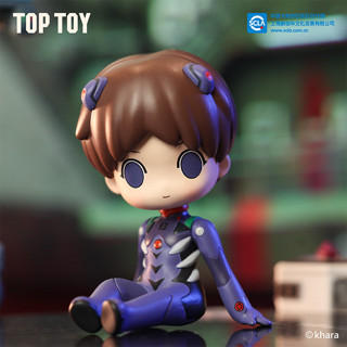 TOP TOY EVA-排排坐系列手办盲盒玩具动漫周边 单盒（ 拍6个非整盒）