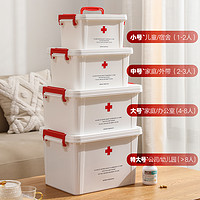HDKJ 互动空间 医药箱家用家庭装大容量医疗箱防疫药品应急包常备储药便携收纳盒