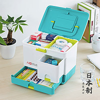 Imotani 日本家用大容量医药箱多层大容量药品收纳急救箱便携家庭医疗箱子