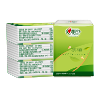 心相印 茶语丝享手帕纸 4层6片24包