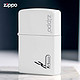 ZIPPO 之宝 打火机芝宝定制防风煤油打火机如影随形情侣生日纪念日礼物