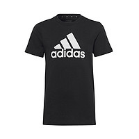 adidas 阿迪达斯 U BL TEE S男大童舒适耐磨运动休闲短袖T恤