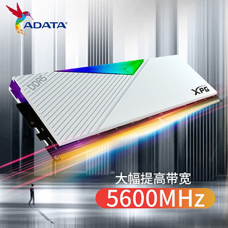 威刚（ADATA） XPG 龙耀 LANCER DDR5 16G*2 海力士A-die RGB灯条 龙耀LANCER 5600 16*2 套装C36白