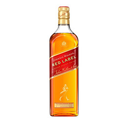 JOHNNIE WALKER 尊尼获加 红牌 调和 苏格兰威士忌 40%vol 1L 单瓶装