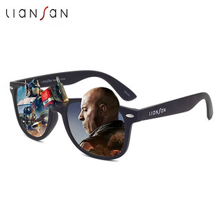 PLUS会员：LianSan 恋上 3D眼镜电影院不闪式偏振3d被动式圆偏光电视reald眼镜 IMAX款