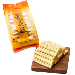 Bailu 白鹭 传统糕点蛋花酥200克中华特产夹心蛋卷伴手礼休闲零食