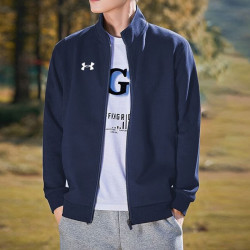 UNDER ARMOUR 安德玛 官网男装 23秋季新款户外生活出行健身训练运动时尚针织夹克