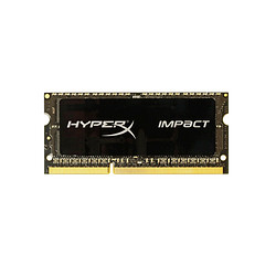 Kingston 金士顿 Impact系列 DDR3L 1600MHz 笔记本内存 普条 黑色 4GB HX316LS9IB/4