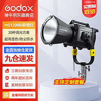 神牛(Godox) MG1200BI双色温专业影室灯广告电影1200W常亮LED大型补光灯 MG1200BI 官方标配