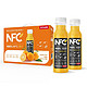 PLUS会员：农夫山泉 NFC橙汁果汁饮料100%鲜果冷压榨 橙子冷压榨300ml*10瓶