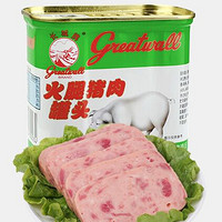 greatwall BRAND 长城牌 火腿猪肉罐头 340g