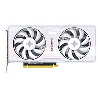 AX 电竞叛客 GeForce RTX 4060Ti X2W 8G 游戏显卡