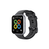 OPPO Watch SE eSIM智能手表 水墨灰 黑色硅胶表带（北斗、GPS、ECG）