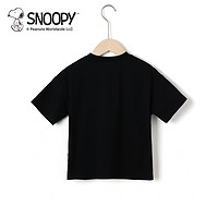 88VIP：SNOOPY 史努比 童装男童T恤短袖女宝宝上衣2022新款儿童衣服夏装潮