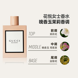 88VIP：GUCCI 古驰 花悦奢享礼盒女士香水 走珠试管身体乳