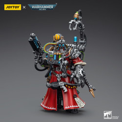 JOYTOY 暗源 战锤40K 机械教会 智控数据技师 1:18 可动人偶