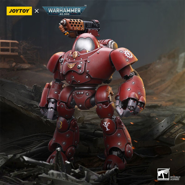 JOYTOY 暗源 战锤40K 机械修会 装备怒焰喷火器的卡斯特兰机器人 1:18 可动人偶