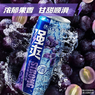 RIO 锐澳 强爽8度系列  伏特加风味 葡萄味500ml*6罐