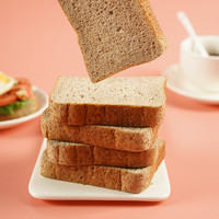 颜飘飘低脂黑麦全麦吐司面包糕点整箱1kg营养早餐三明治代餐食品