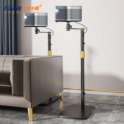 kuaiduoxiaowu快朵小屋加重投影仪支架免打孔贴墙床头柜落地投影机