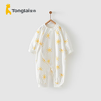 88VIP：Tongtai 童泰 包邮童泰四季1-18个月婴儿衣服宝宝家居内衣纯棉侧开连体衣爬服