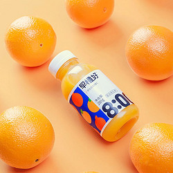零度果坊 早橙好 NFC橙汁 早餐果汁280g*8瓶