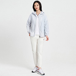 KOLON SPORT 可隆防晒衣短款防风夹克防泼水户外休闲衣女款皮肤衣夏