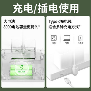 小台灯学习护眼大学生书桌卧室床头儿童阅读宿舍家用充电款式