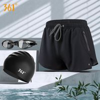 361泳裤男士防尴尬2023男生大码游泳装备全套泡温泉沙滩泳裤