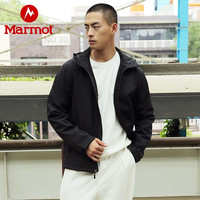 Marmot 土拨鼠 男士秋冬款M1软壳衣加厚透气防泼水夹克外套