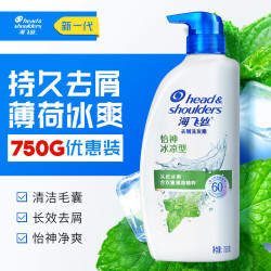 Head & Shoulders 海飞丝 去屑洗发露 怡神冰凉型 750ml