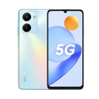 HONOR 荣耀 play7T 5G手机 6000mAh 长续航 8.27mm轻薄机身 6.74英寸高刷护眼屏 钛空银 8GB+128GB