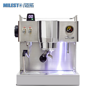 MILESTO 迈拓 EM-19-M3伊丽娜MILESTO/迈拓 意式半自动家用咖啡机独立蒸汽
