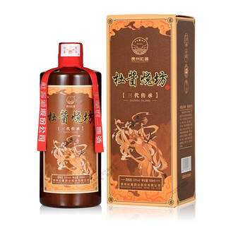 Dusause 杜酱 烧坊53度酱香型白酒6瓶装