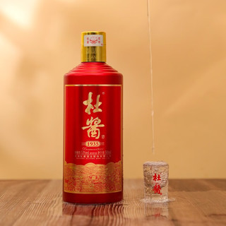 Dusause 杜酱 贵州茅台镇 53度酱香型 瓶装500ml 杜酱酒1935整箱6瓶+3个手提袋