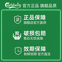 Carlsberg 嘉士伯 啤酒醇滑500ml*24罐箱大罐听装包邮官方旗舰店