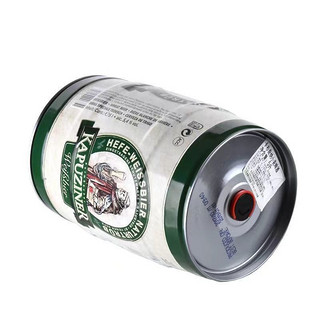 德国啤酒卡布奇纳小麦啤酒5L桶 大桶装白啤酒
