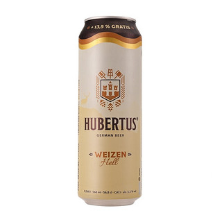 狩猎神（Hubertus）白啤酒568ml*24听 整箱装 德国