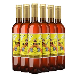丰收 桂花陈酒甜酒500ml*6瓶 整箱装16度酒