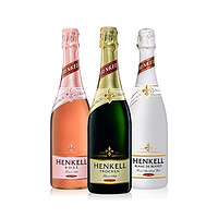 HENKELL TROCKEN 汉凯 HENKELL 汉凯 德国原瓶特罗肯桃红白中白起泡酒750ml