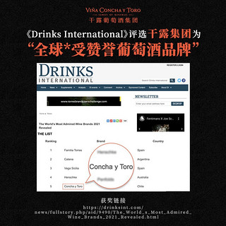 CONCHA Y TORO干露 侯爵大都会霞多丽干白葡萄酒750ml单瓶 智利红酒