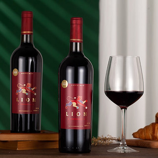 莱菲堡（LFFO）西班牙Lion红酒750ml整箱6瓶装丹魄酿造干红葡萄酒 整箱6瓶装