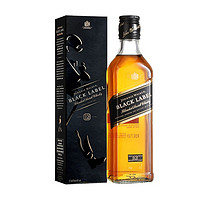 JOHNNIE WALKER 尊尼获加 12年 黑牌 调和 苏格兰威士忌 40%vol 375ml*2瓶+50ml