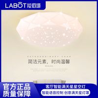 拉伯塔 LABOTled客厅灯卧室灯现代简约天猫精灵智能钻石吸顶灯餐厅满天星空灯