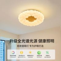 大观园卧室灯奶油风主卧吸顶灯北欧简约现代书房