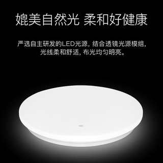 雷士 NVC   Lighting照明led吸顶灯圆形卧室现代简约过道走廊卫生间厨房阳台灯具（直径37cm）