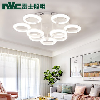 雷士 NVC   Lighting照明 雷士 NVC   Lighting9头遥控无极调光吸顶灯 81W